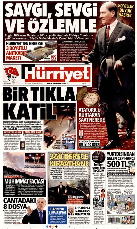Hürriyet gazetesi - Milliyet, Türkiye ve dünyadan son dakika haberleri, spor, ekonomi, magazin ve yaşam …
